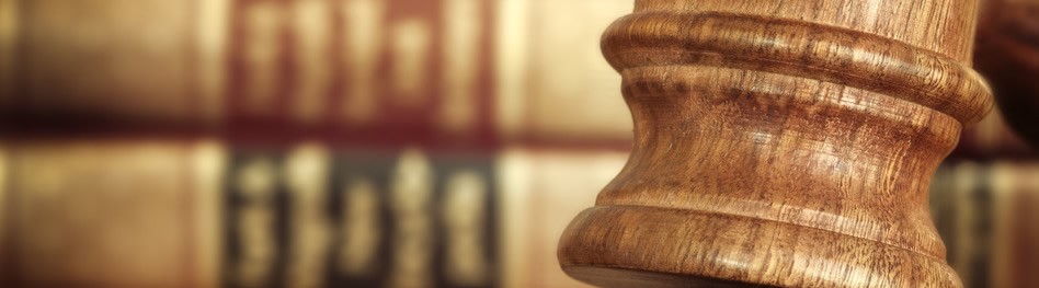 closeup gavel